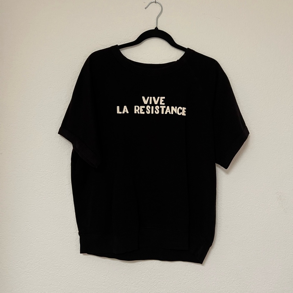 Clare V. Vive la Resistance Sweatshirt